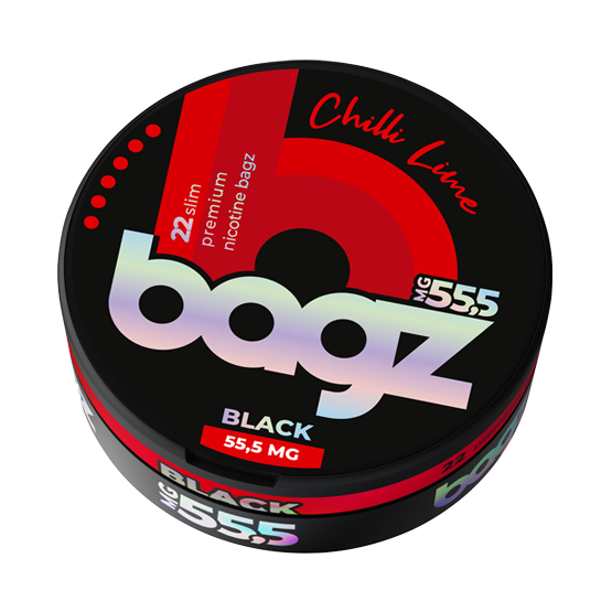 BAGZ Chilli Lime Black 55.5mg