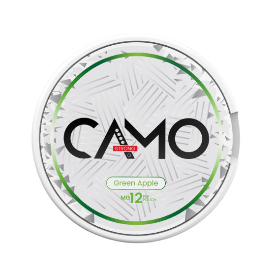 camo green apple - 12mg