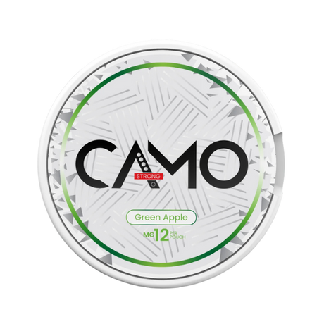 camo green apple - 12mg