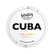 Cuba White Lollipop - lollipop flavour, all-white nicotine pouch by Nico Tobacco