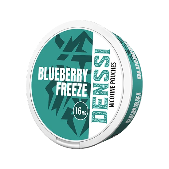 DENSSI Blueberry Freeze - 11.2mg - refreshing Blueberry flavour, all-white nicotine pouch by Denssi