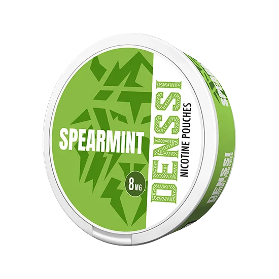 DENSSI Spearmint - 5.6mg - tingling Spearmint flavour, all-white nicotine pouch by Denssi