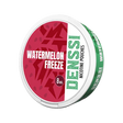 DENSSI Watermelon Freeze - 5.6mg - rounded Watermelon flavour, all-white nicotine pouch by Denssi