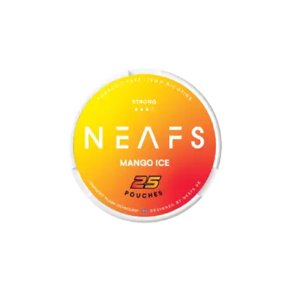 NEAFS Mango Ice - Strong - mango ice flavour, all-white nicotine pouch by NEAFS