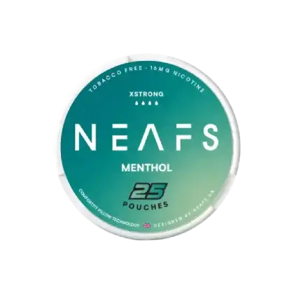 NEAFS Menthol - Extra Strong - menthol flavour, all-white nicotine pouch by NEAFS