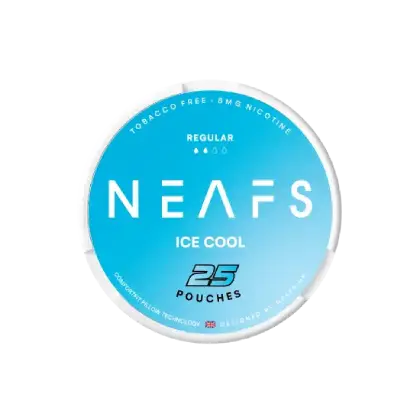 NEAFS Ice Cool - Regular - ice cool flavour, all-white nicotine pouch by NEAFS