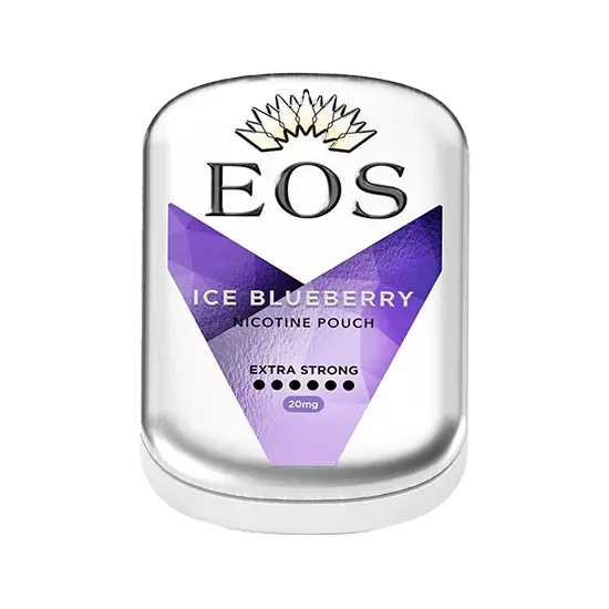 eos ice blueberry extra strong nicotine pouches