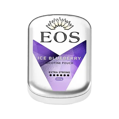 eos ice blueberry extra strong nicotine pouches