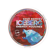 ICEBERG Energy Sour Berries (75mg Caffeine) - zesty, bold sour berries flavour, all-white energy pouch by ICEBERG   Sp. z o.o