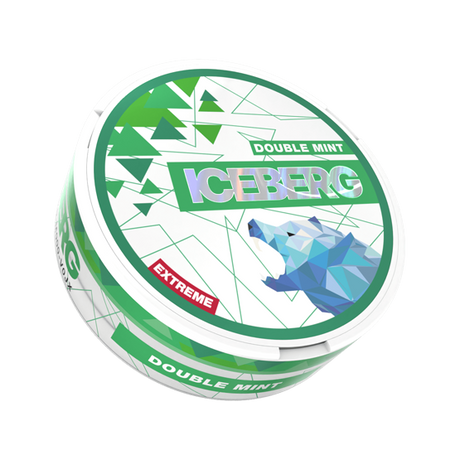 iceberg double mint - 50mg nicotine pouches