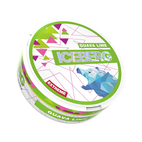 iceberg guava lime - 50mg nicotine pouches