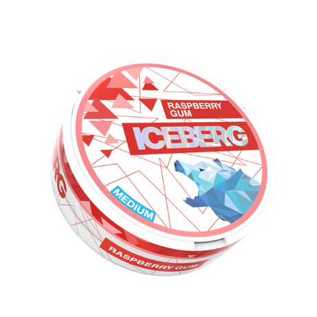 iceberg raspberry gum - 20mg