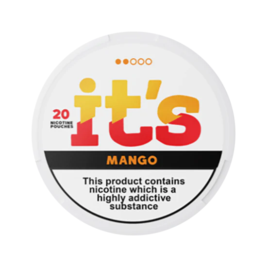 it's mango 8.5mg nicotine pouches