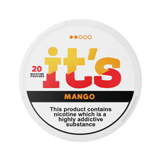 it's mango 8.5mg nicotine pouches