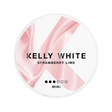 KELLY WHITE Strawberry Lime Mini all-white nicotine pouch, Strawberry, Lime flavour