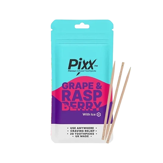 NicPix Grape Raspberry - bold grape, raspberry flavour, crystalised nicotine toothpicks by Drip Hacks