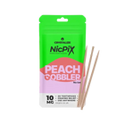 NicPix Peach Cobbler Toothpick - 10mg