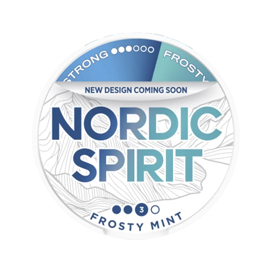nordic spirit frosty mint strong - 14 mg nicotine pouches