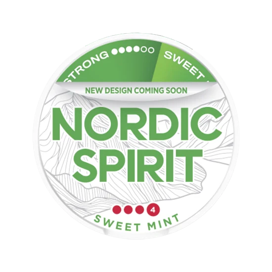 nordic spirit sweet mint extra strong - 17 mg nicotine pouches