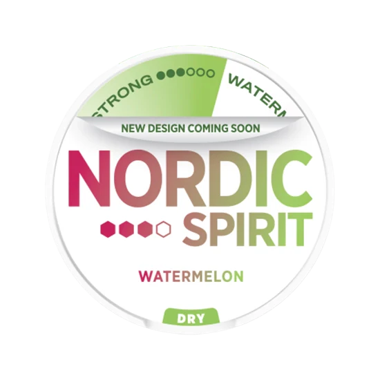 nordic spirit watermelon strong - 14 mg nicotine pouches