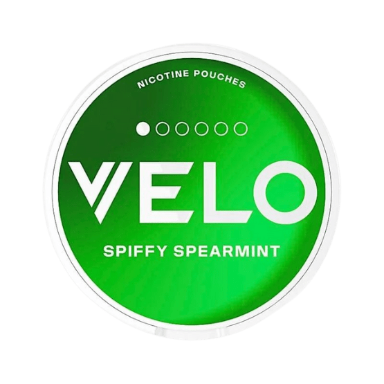 velo spiffy spearmint mini nicotine pouches