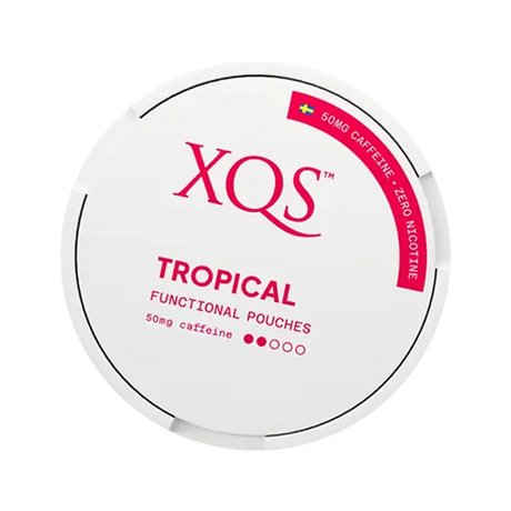 xqs tropical 0 percent nicotine pouches