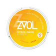 ZVOL Citrus Lemon - 10mg - zesty, bold citrus flavour, all-white nicotine pouch by 