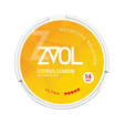 ZVOL Citrus Lemon - 14mg - zesty, bold citrus flavour, all-white nicotine pouch by 