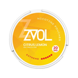 ZVOL Citrus Lemon - 20mg - zesty, bold citrus flavour, all-white nicotine pouch by 