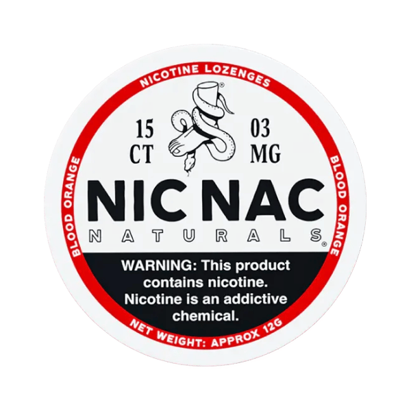 NIC NAC Nicotine Lozenges - Snus Vikings