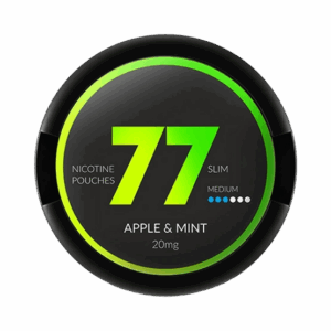 77 apple mint - 20mg/g nicotine pouches