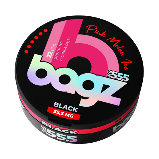 BAGZ Pink Melon Ice Black 55.5mg