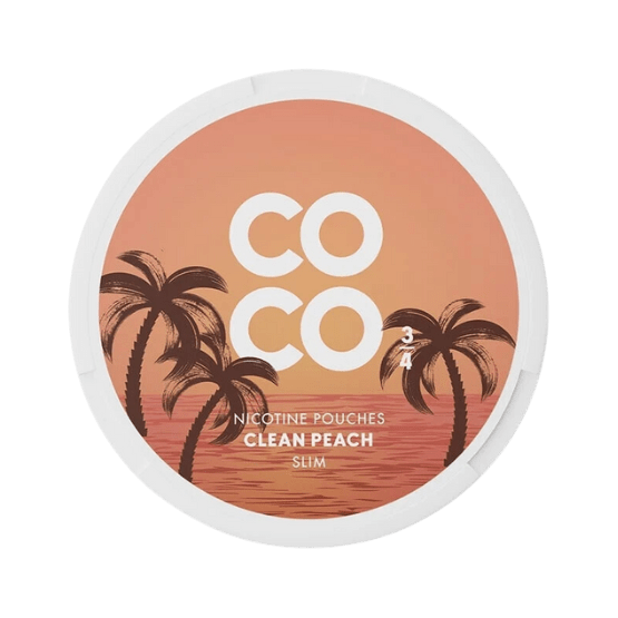 COCO Clean Peach – 9mg