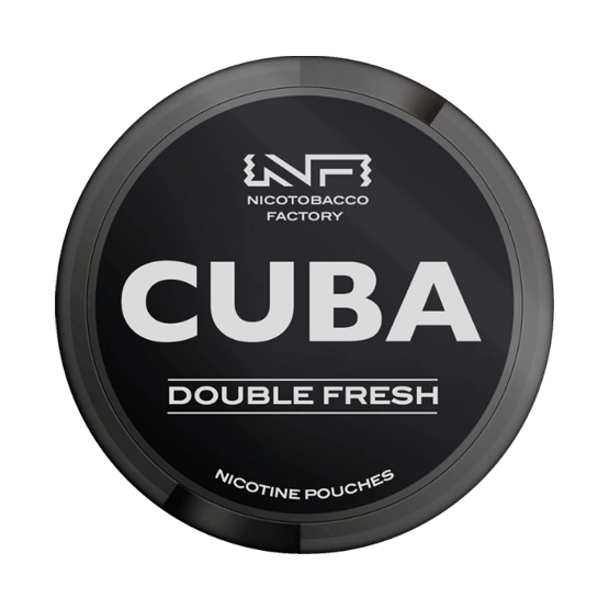 cuba double fresh - 43mg nicotine pouches