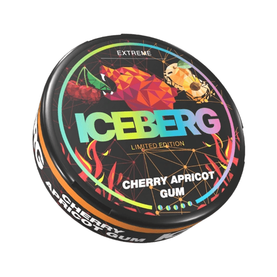 ICEBERG Cherry Apricot Gum – 150mg