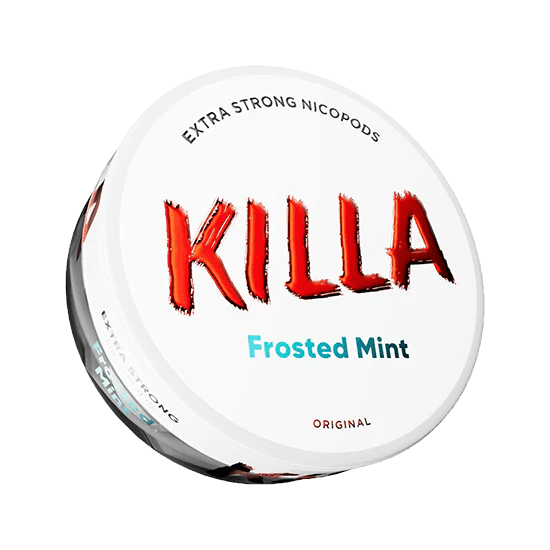 killa frosted mint - 16mg nicotine pouches