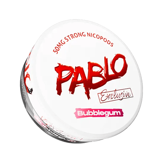 pablo exclusive bubblegum - 50mg nicotine pouches