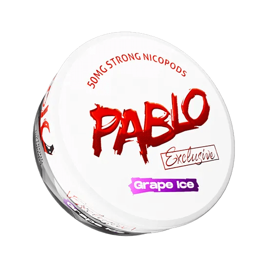 pablo exclusive grape ice - 50mg nicotine pouches