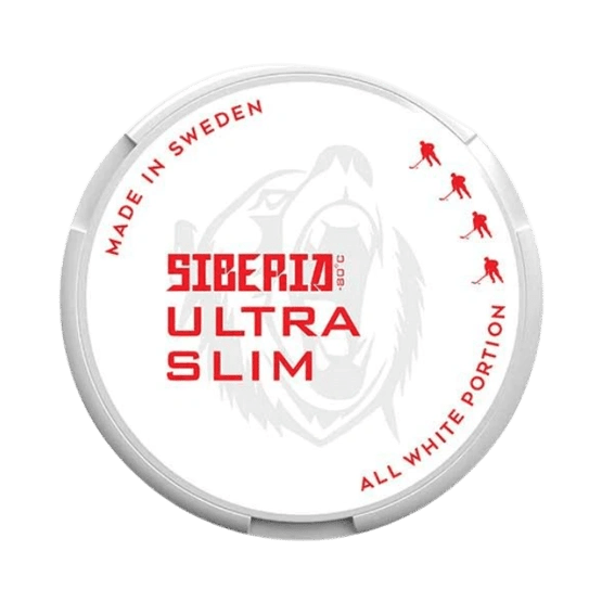 SIBERIA All White Ultra Slim – 18mg