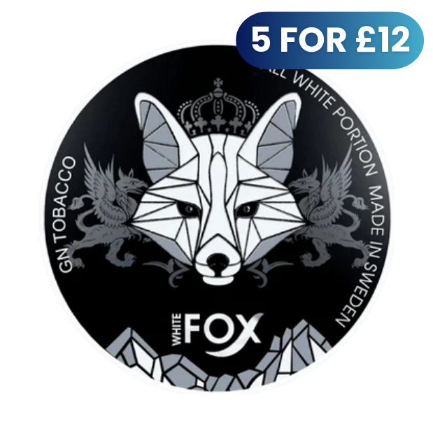 WHITE FOX Black – 17mg