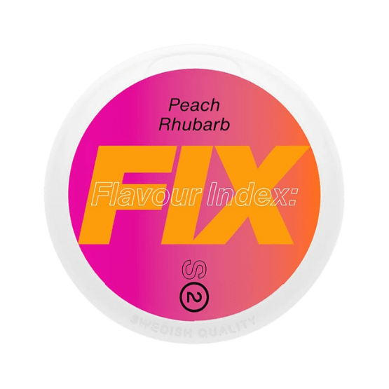 FIX Peach Rhubarb – 5.6mg