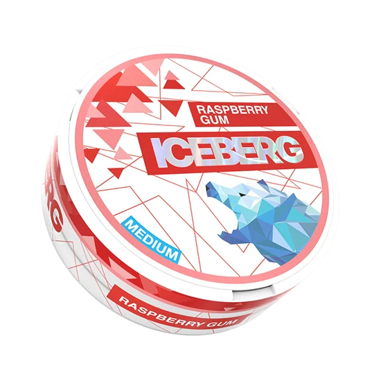 ICEBERG Raspberry Gum Medium – 12mg