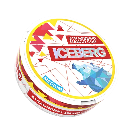 ICEBERG Strawberry Mango Gum Medium – 12mg